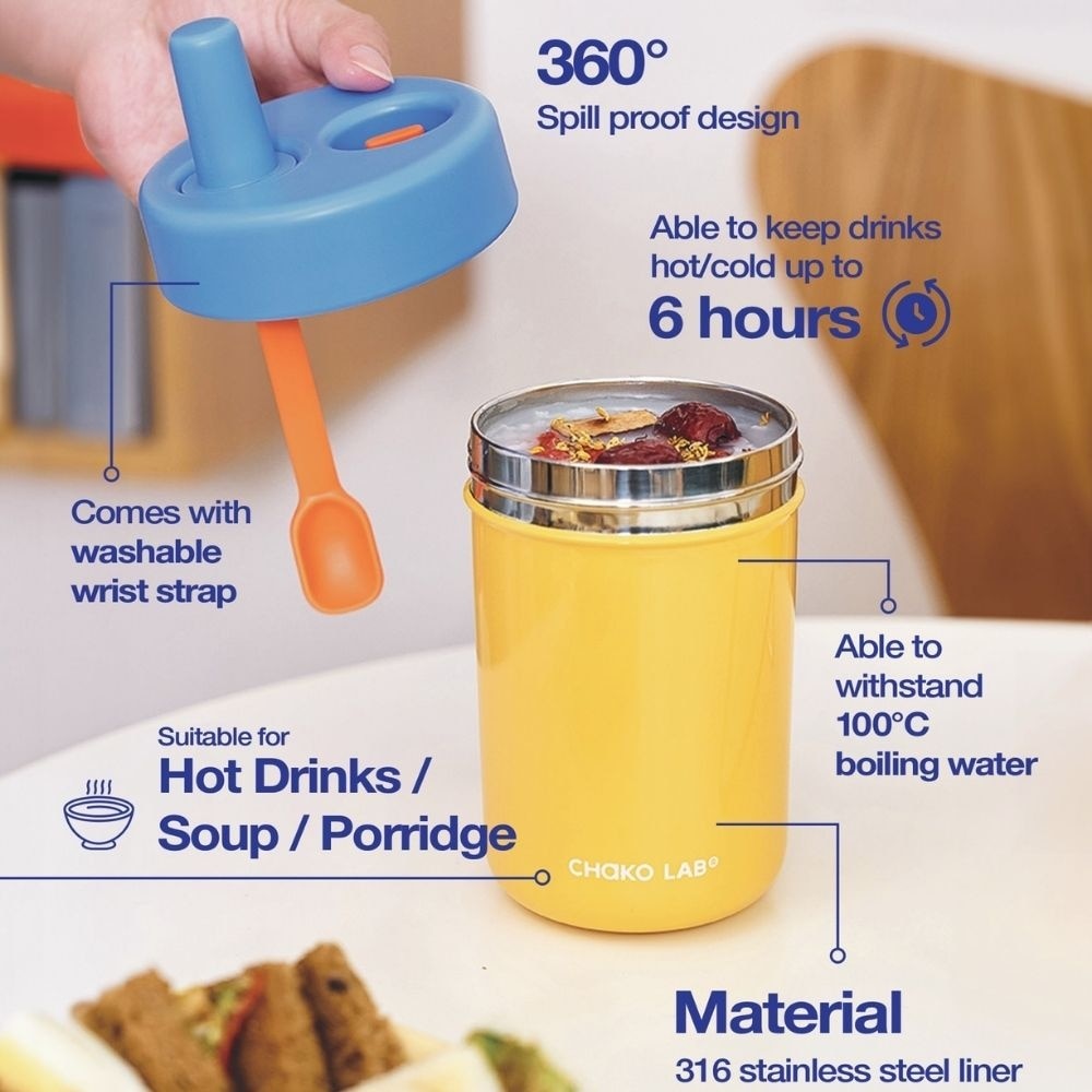 Thermos Cup Purple 450ml