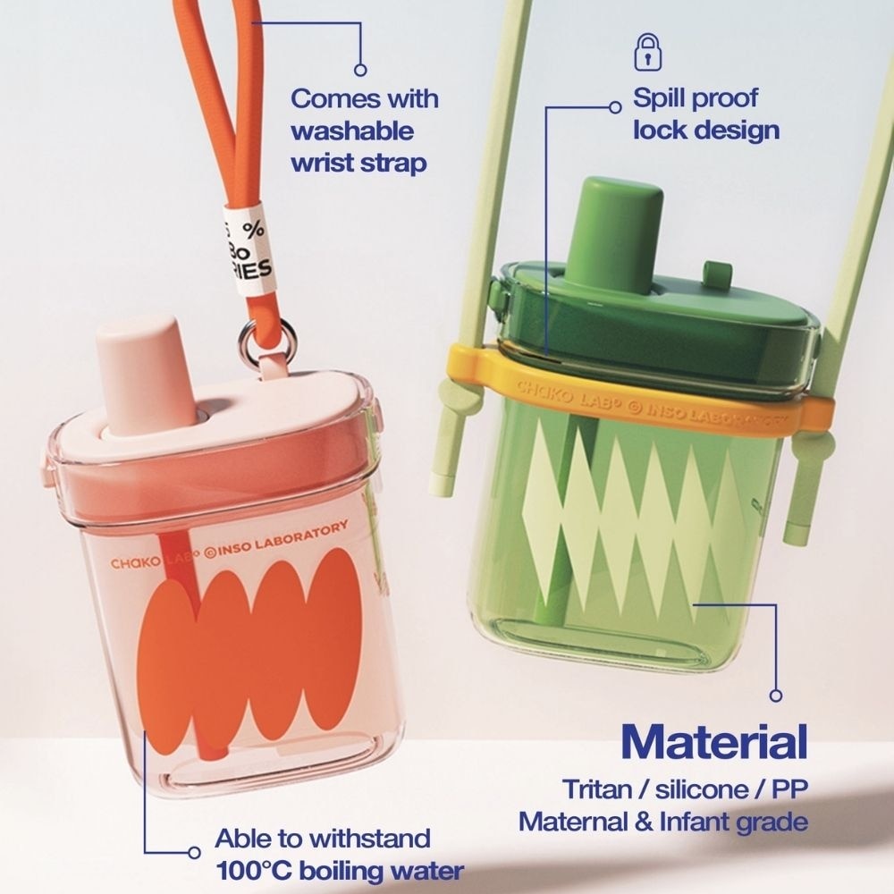 Bobo Square Pink 780ml