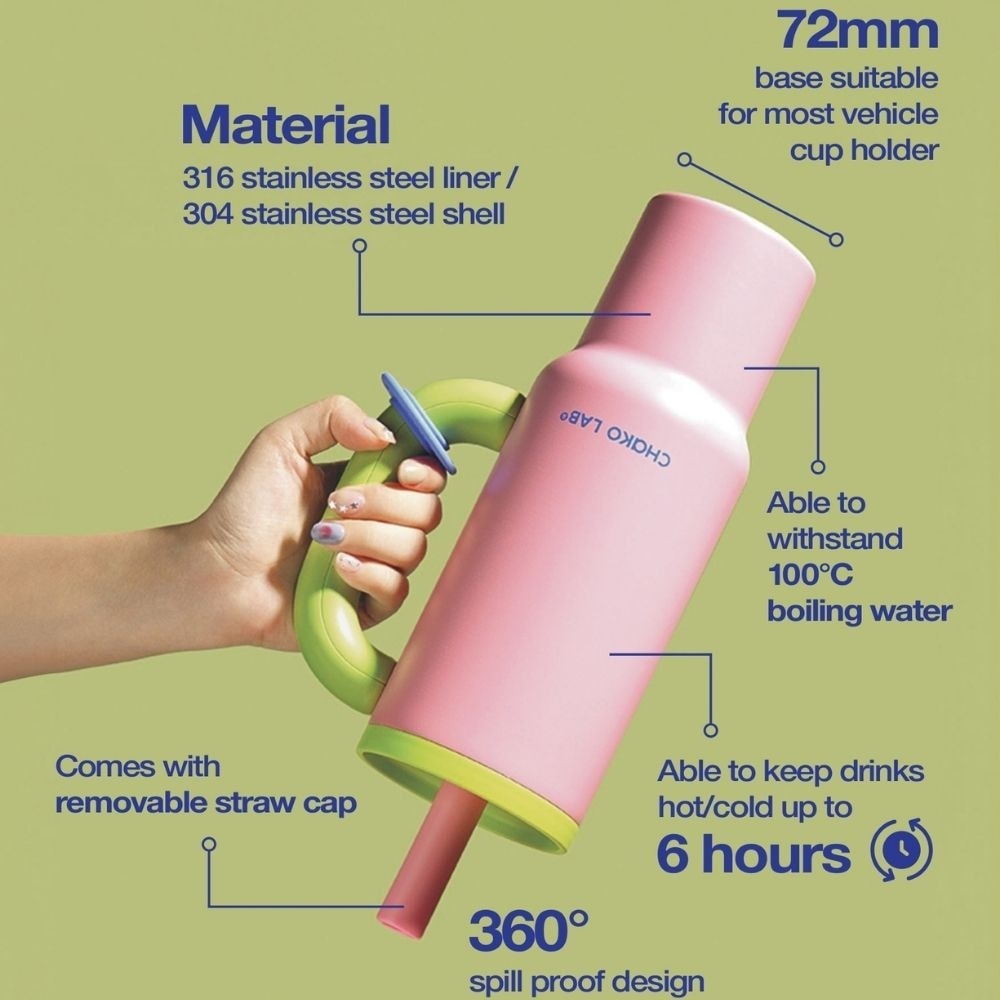 Bawang Thermos Blue 1050ml