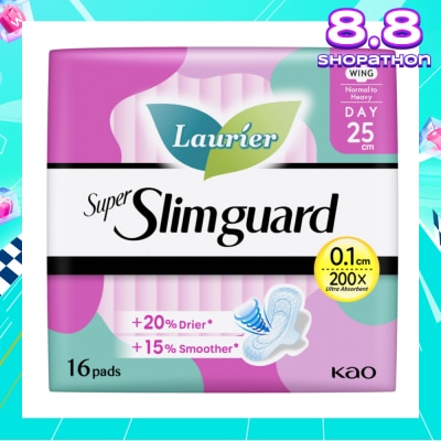 LAURIER Super Slimguard Day Wing Sanitary Pad 25cm 16s