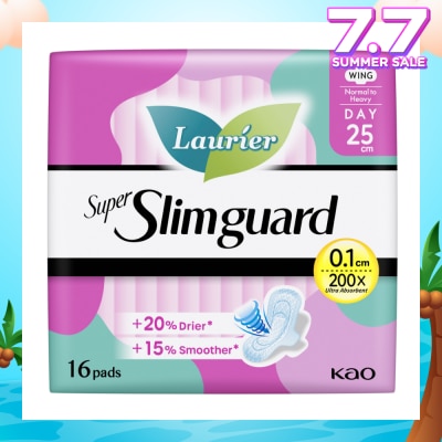 LAURIER Super Slimguard Day Wing Sanitary Pad 25cm 16s