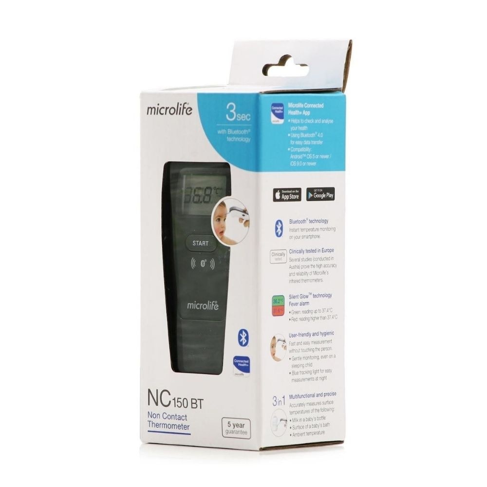 NC150 Bluetooth Non Contact Thermometer 1s