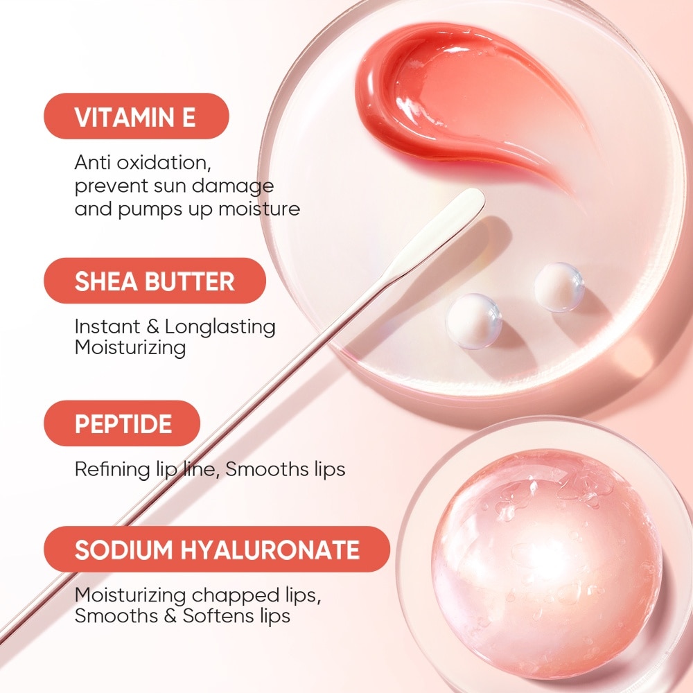 Peptide Nourishing Lip Serum Coral Rose 6.5ml