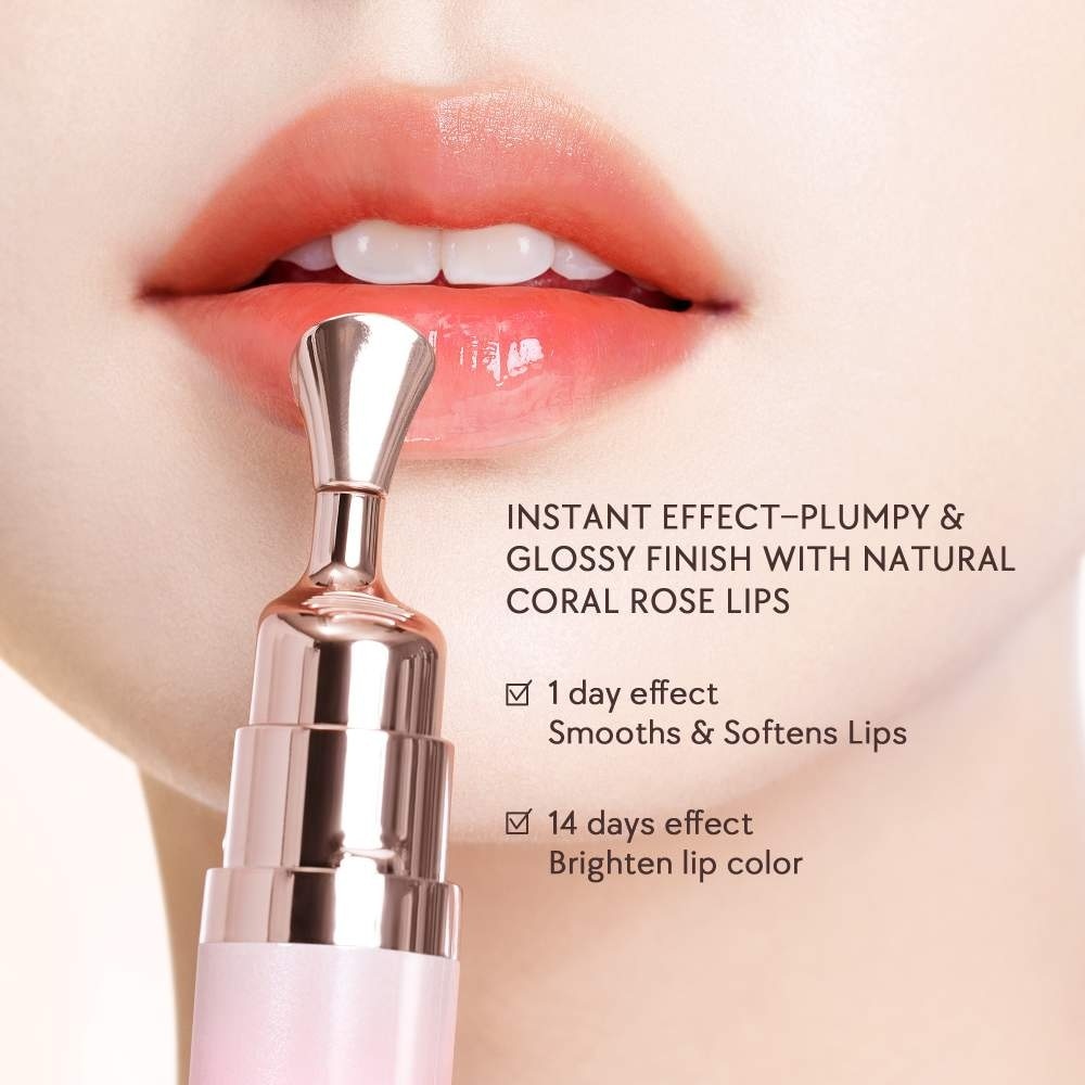 Peptide Nourishing Lip Serum Coral Rose 6.5ml
