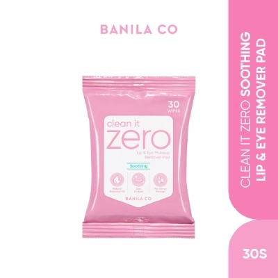 BANILA CO Clean it Zero Soothing Lip & Eye Remover Pad 30s