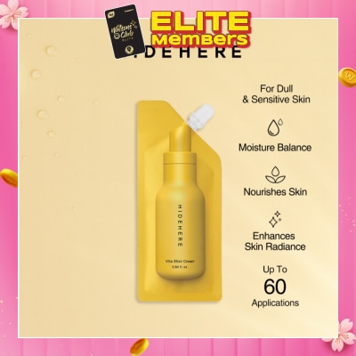 HIDEHERE Vita Elixir Cream 25g