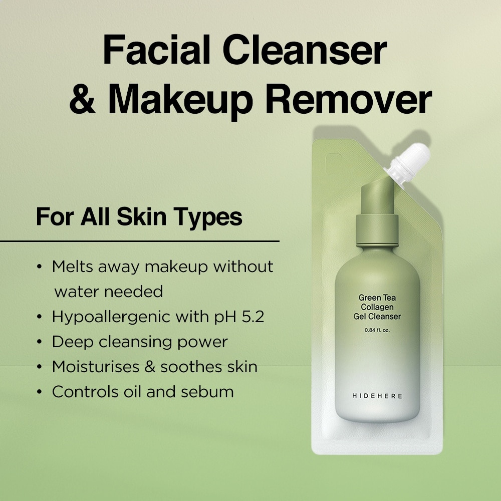 Green Tea Collagen Gel Cleanser 25ml