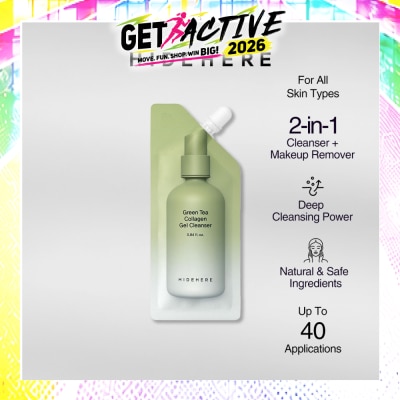 HIDEHERE - Green Tea Collagen Gel Cleanser 25ml image