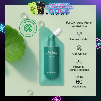 HIDEHERE Cica Care Toner Emulsion 25ml