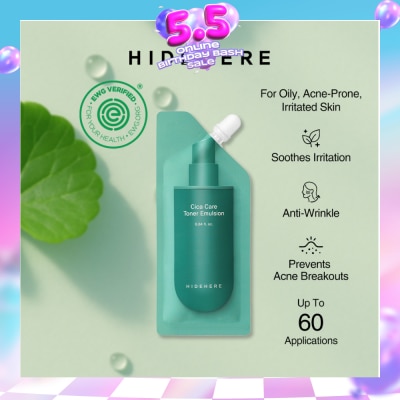 HIDEHERE - Cica Care Toner Emulsion 25ml