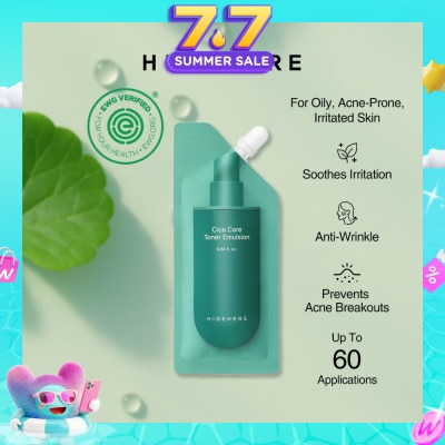 HIDEHERE - Cica Care Toner Emulsion 25ml