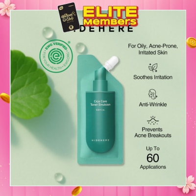 HIDEHERE Cica Care Toner Emulsion 25ml