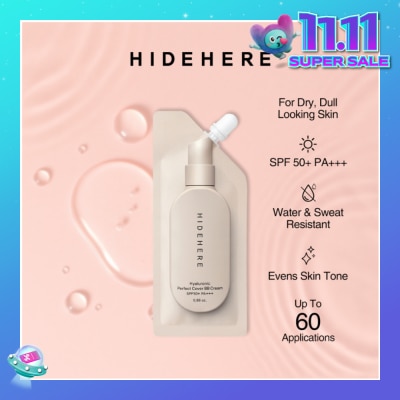 HIDEHERE Hyaluronic Perfect Cover BB Cream 25g
