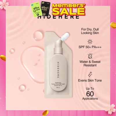 HIDEHERE Hyaluronic Perfect Cover BB Cream 25g