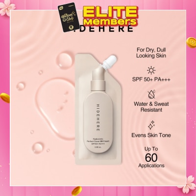 HIDEHERE Hyaluronic Perfect Cover BB Cream 25g