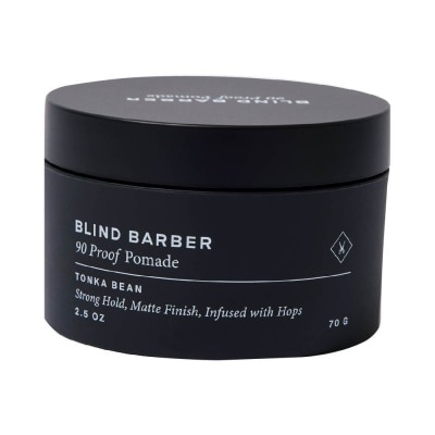 BLIND BARBER 90 Proof Pomade Tonka Bean Aroma (Provides Strong Hold and Matte Finish) 75ml