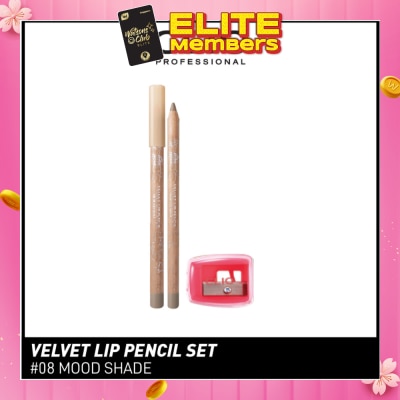 CLIO Velvet Lip Pencil Set 07 Fig Brick 1.45g