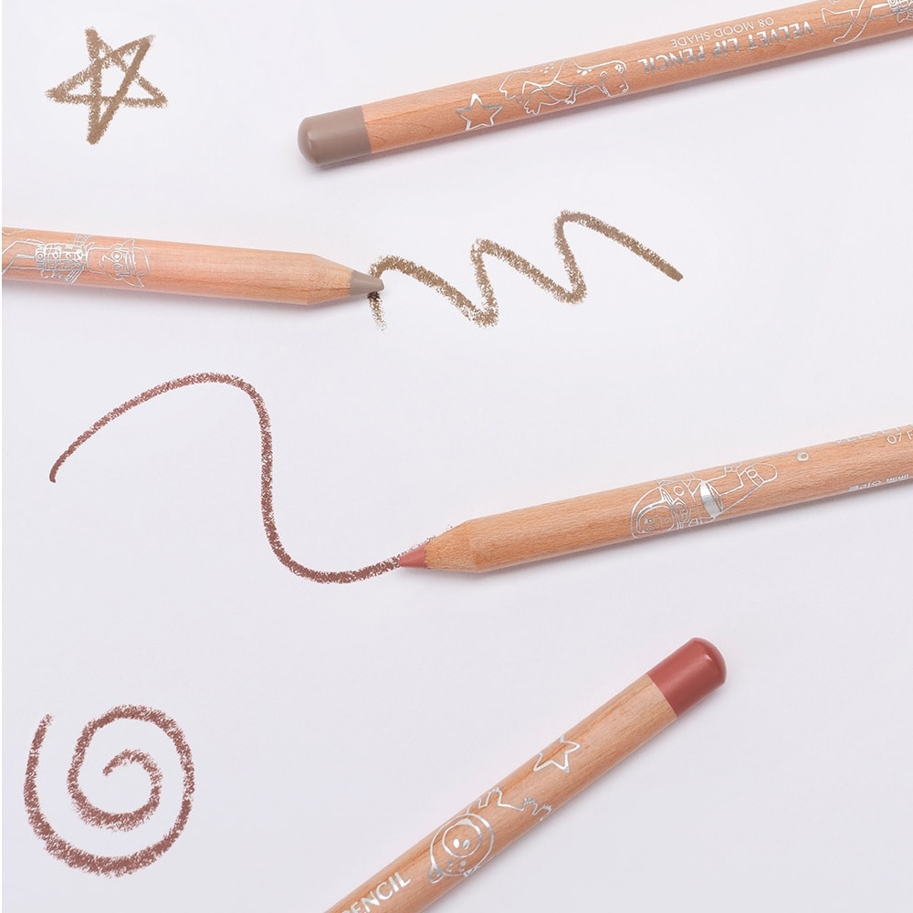 Velvet Lip Pencil Set 08 Mood Shade 1.45g