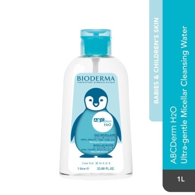 ABCDERM ABCDerm H2O Ultra-Gentle Non-Rinse Micellar Water (Babies and Children's Skin) 1L