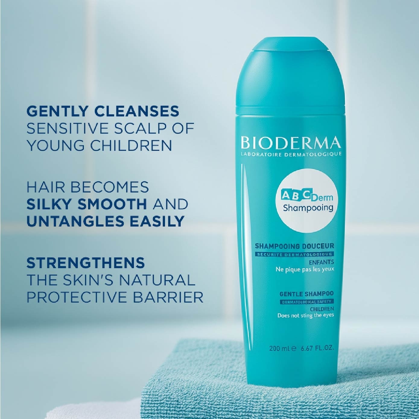 ABCDERM Shampooing Ultra Gentle Shampoo (Babies and Children's Skin) 200ml image