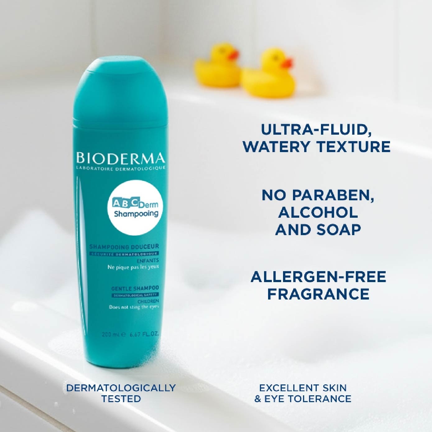 ABCDERM Shampooing Ultra Gentle Shampoo (Babies and Children's Skin) 200ml image
