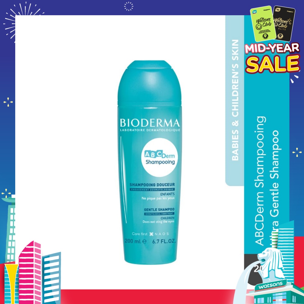 ABCDerm Shampooing Ultra-Gentle Shampoo (Babies and Children's Skin) 200ml