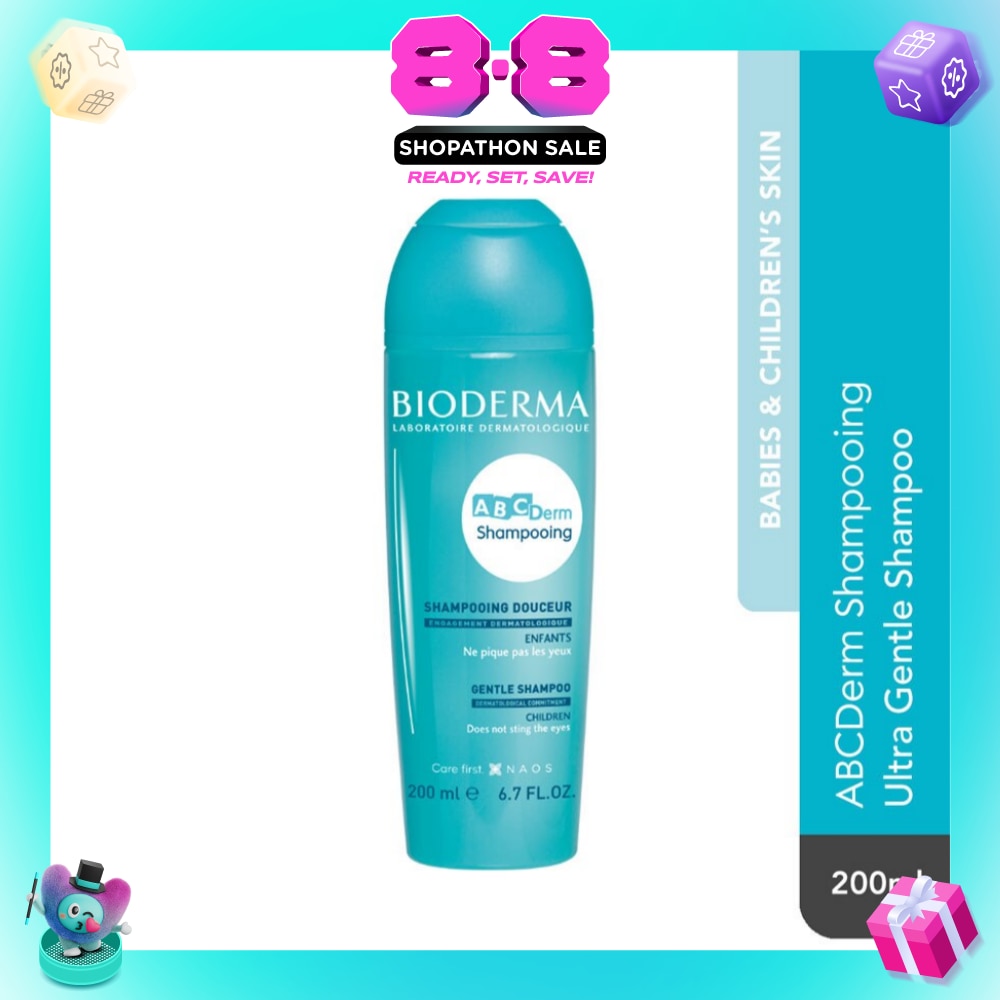 ABCDERM Shampooing Ultra-Gentle Shampoo (Babies and Children's Skin) 200ml