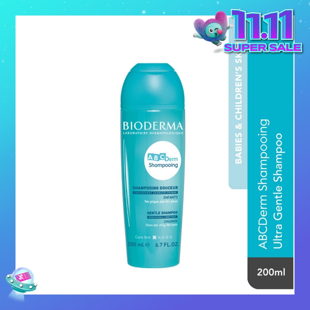 ABCDerm Shampooing Ultra-Gentle Shampoo (Babies and Children's Skin) 200ml
