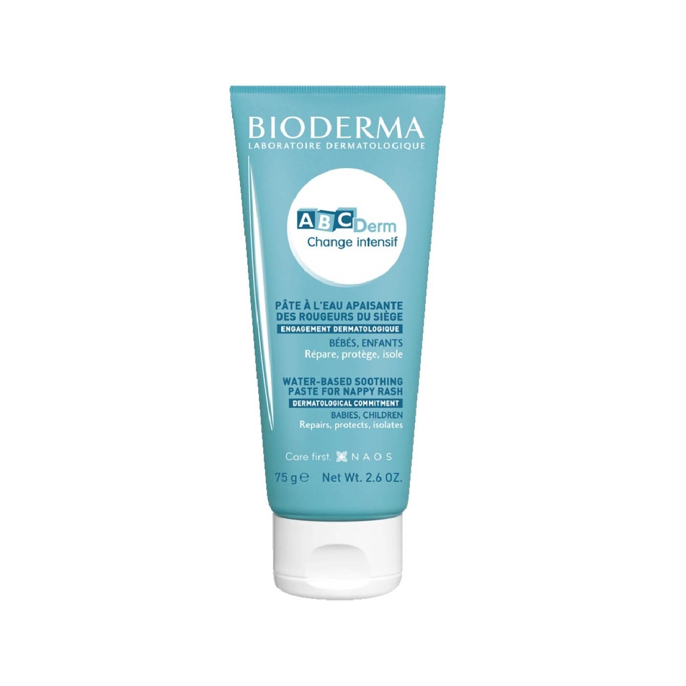 ABCDERM Change Intensif Nappy Rash Treatment Moisturiser (Babies and Children's Skin) 75g (Expiry: Jun`2027) image