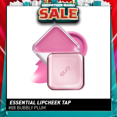 CLIO - Essential Lip Cheek Tap 08 Bubbly Plum 3g