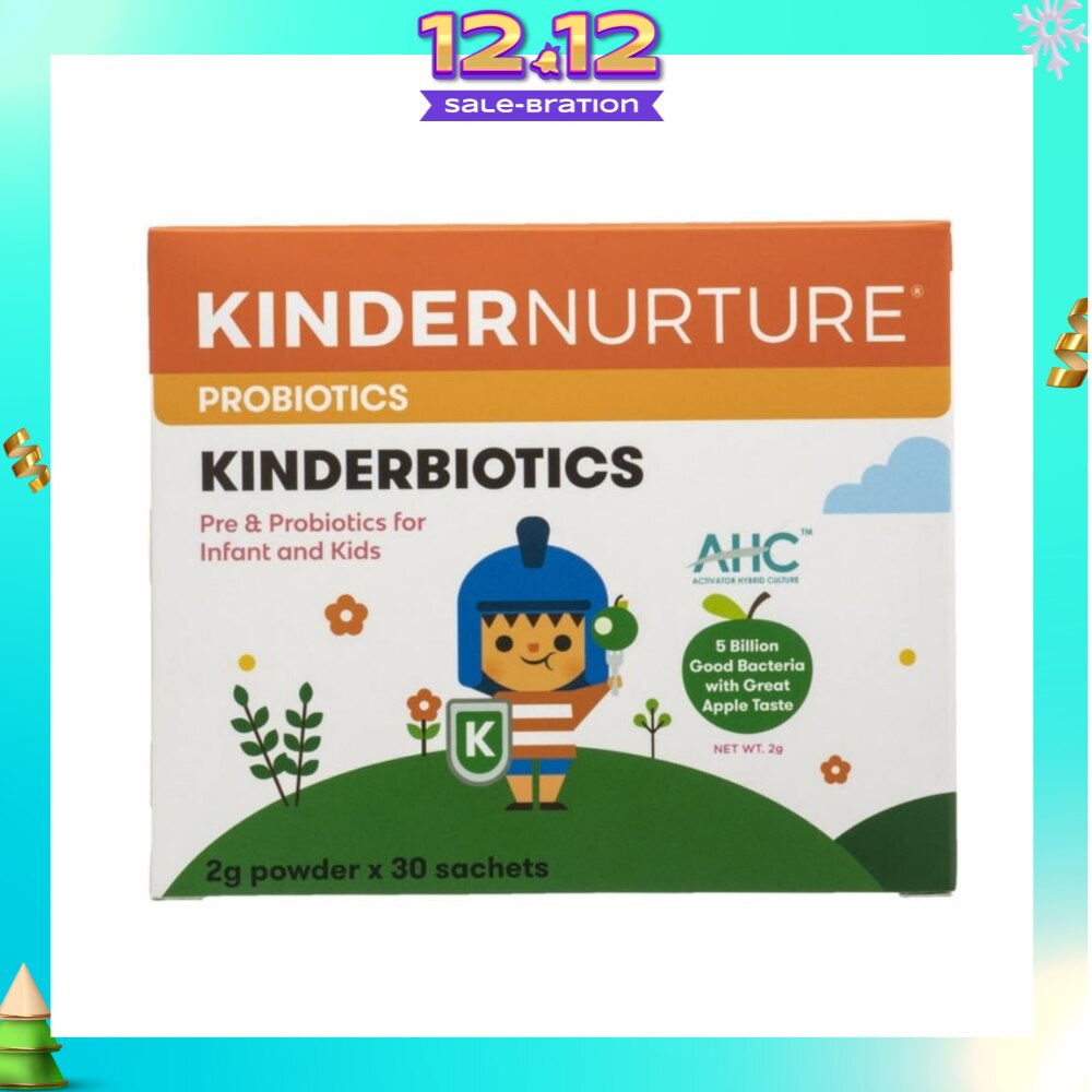 Kinderbiotics Probiotics 30 sachets x 2g (Expiry: Sep`2026)