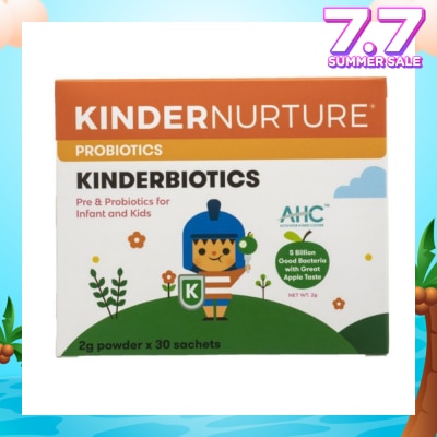 KINDERNURTURE Kinderbiotics Probiotics 30 sachets x 2g