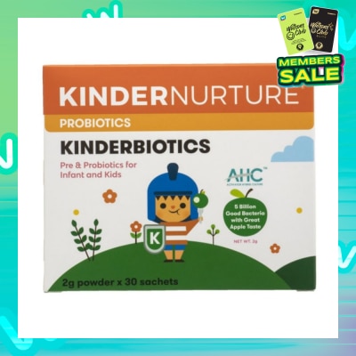 KINDERNURTURE Kinderbiotics Probiotics 30 sachets x 2g