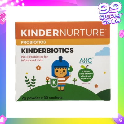 KINDERNURTURE Kinderbiotics Probiotics 30 sachets x 2g