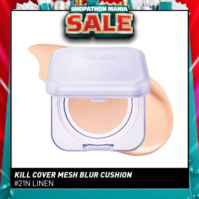 CLIO - Kill Cover Mesh Blur Cushion SPF 40 PA+++ 21N Linen 15g x 2s