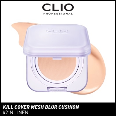 CLIO - Kill Cover Mesh Blur Cushion SPF 40 PA+++ 21N Linen 15g x 2s