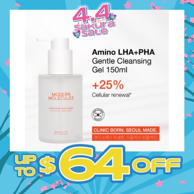 MODERN MOLECULES - Amino LHA + PHA Gentle Cleansing Gel 150ml