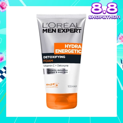L'OREAL PARIS MEN EXPERT Men Expert Hydra Energetic Detoxifying Cleansing Foam 100ml