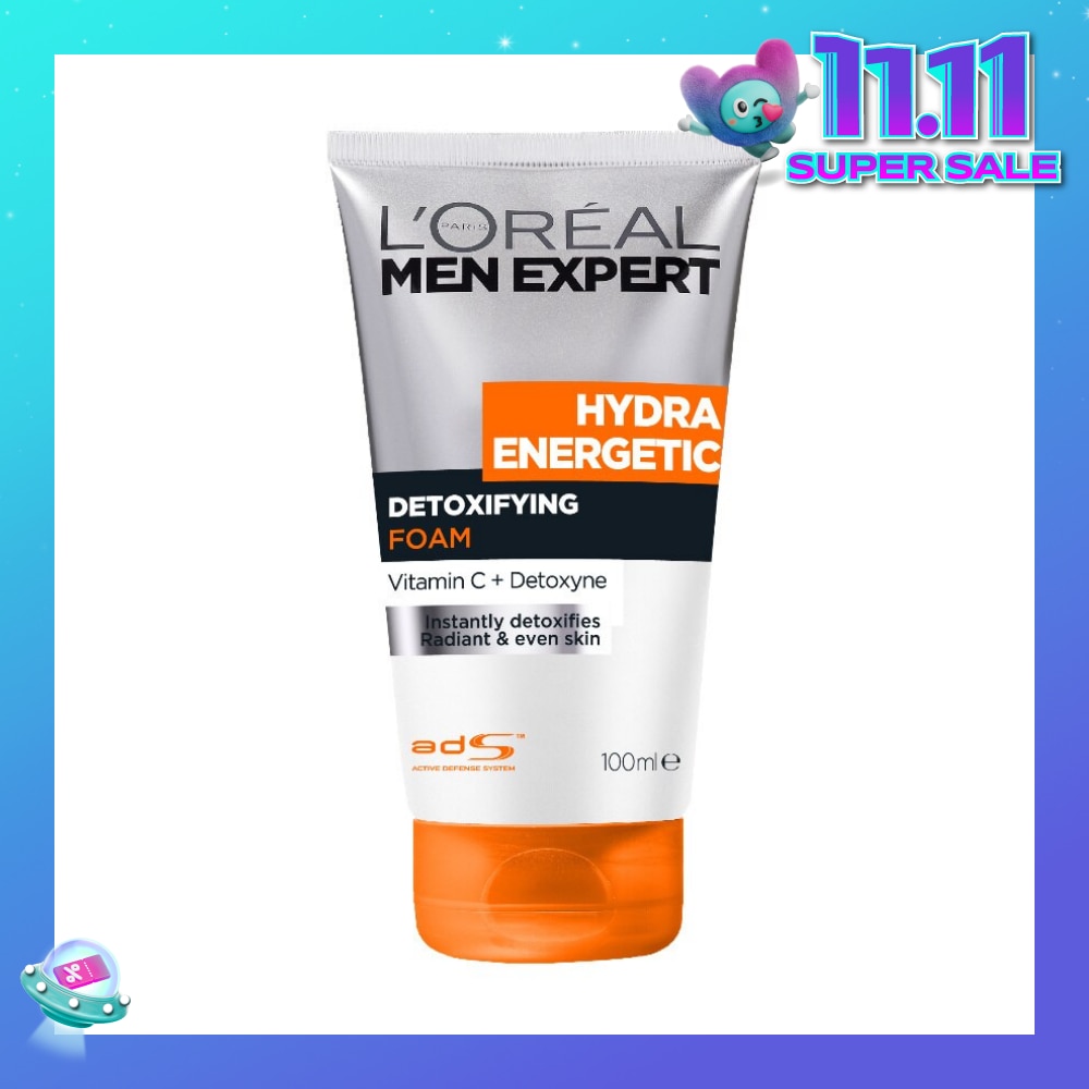Men Expert Hydra Energetic Detoxifying Cleansing Foam 100ml