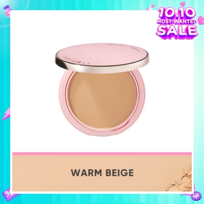 JUDYDOLL Peach Skin Matte 2-Way Cake Warm Beige 8.5g