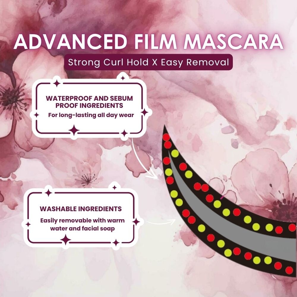 Long & Curl Mascara Advanced Film Ruby Blossom #60 1s