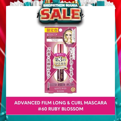 HEROINE MAKE - Long & Curl Mascara Advanced Film Ruby Blossom #60 1s