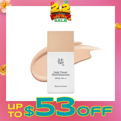BEAUTY OF JOSEON Daily Tinted Fluid Sunscreen LP100 50ml