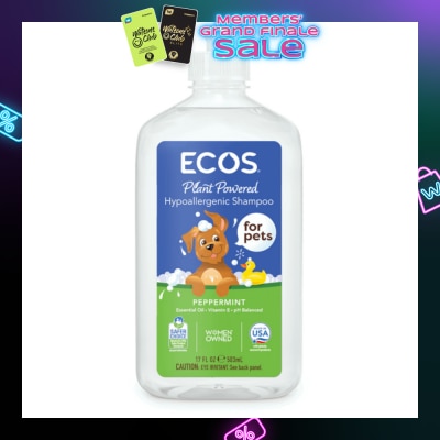 ECOS Hypoallergenic Pet Shampoo - Peppermint 503ml