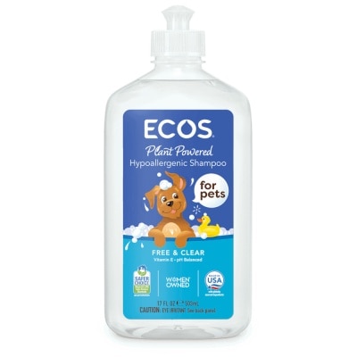 ECOS Hypoallergenic Pet Shampoo - Fragrance Free 503ml