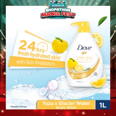 DOVE - Go Fresh Bodywash Japanese Yuzu x Glacier Water 1L