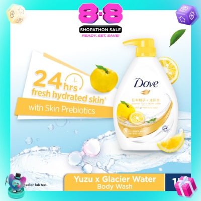 DOVE - Go Fresh Bodywash Japanese Yuzu x Glacier Water 1L