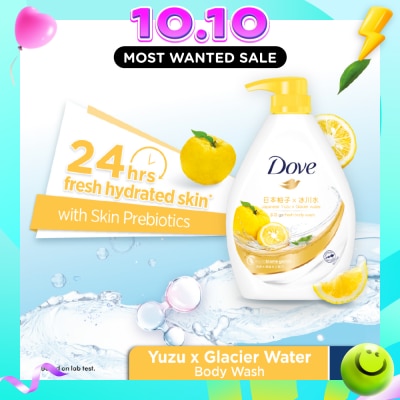 DOVE Go Fresh Bodywash Japanese Yuzu x Glacier Water 1L image