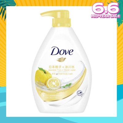 DOVE Dove Go Fresh Bodywash Japanese Yuzu x Glacier Water 1L