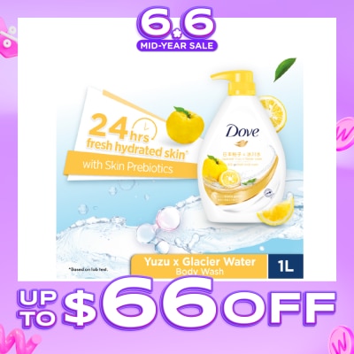 DOVE - Go Fresh Bodywash Japanese Yuzu x Glacier Water 1L
